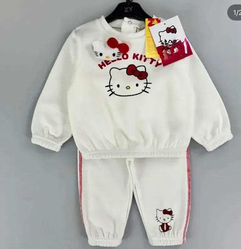 e Character Fleece Sweatshirt & Joggers Tracksuit Set