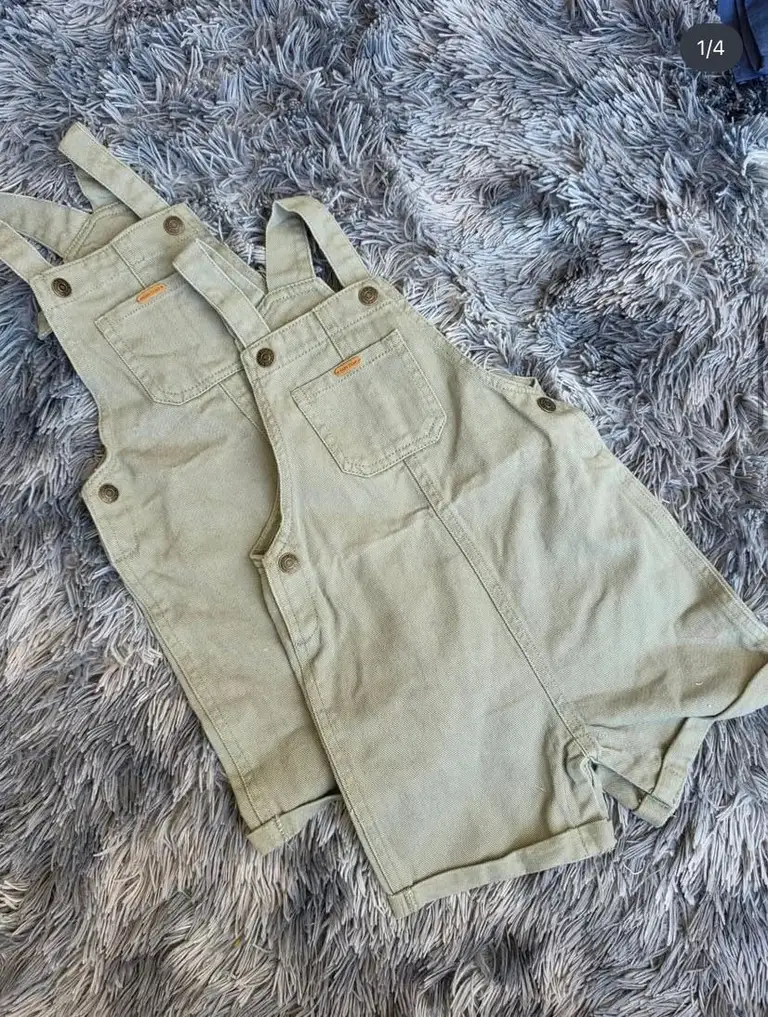 Denim short Dungaree