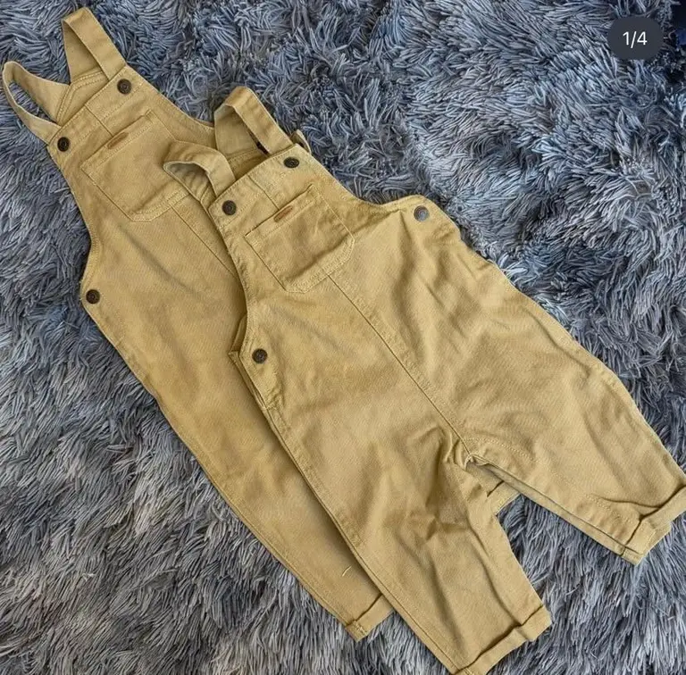Denim dungaree