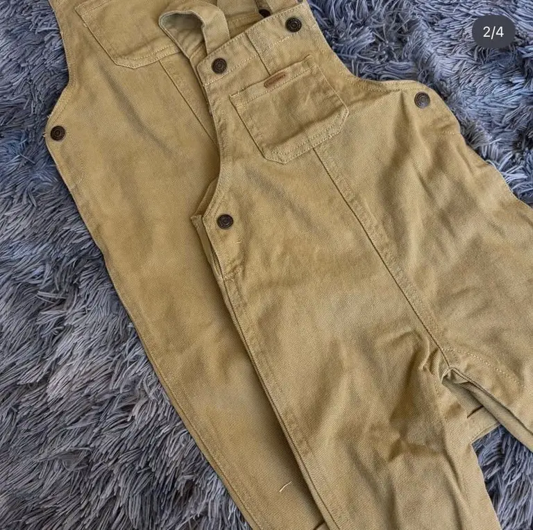 Denim dungaree