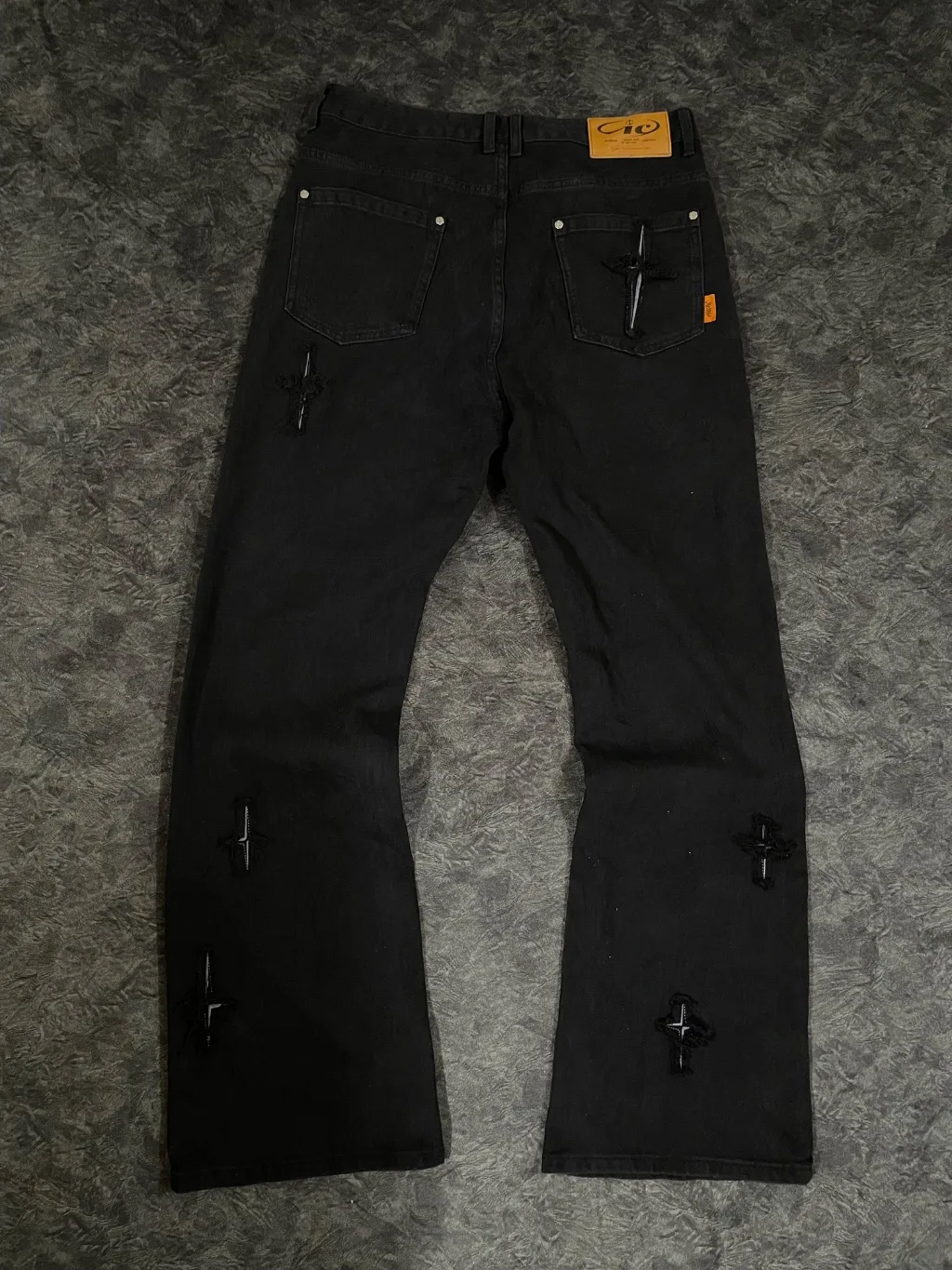 Icon’s lab flared jeans