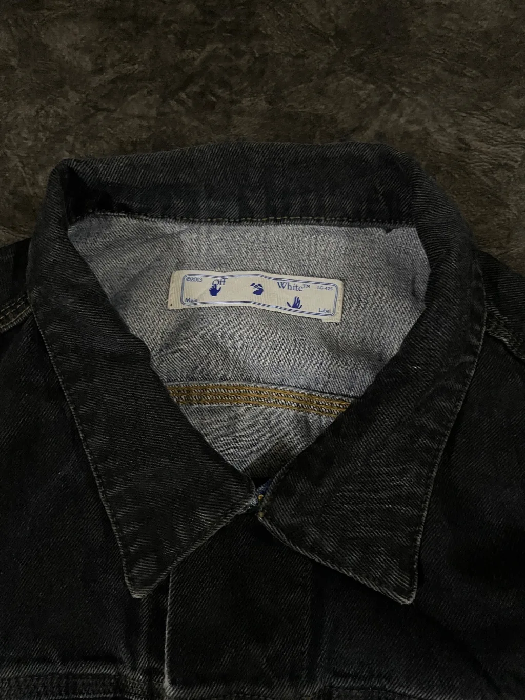 Off white denim jacket