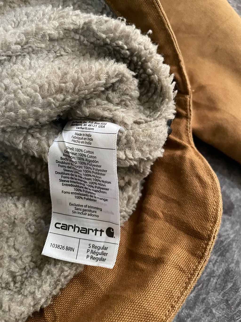 Carhartt workwear jacket