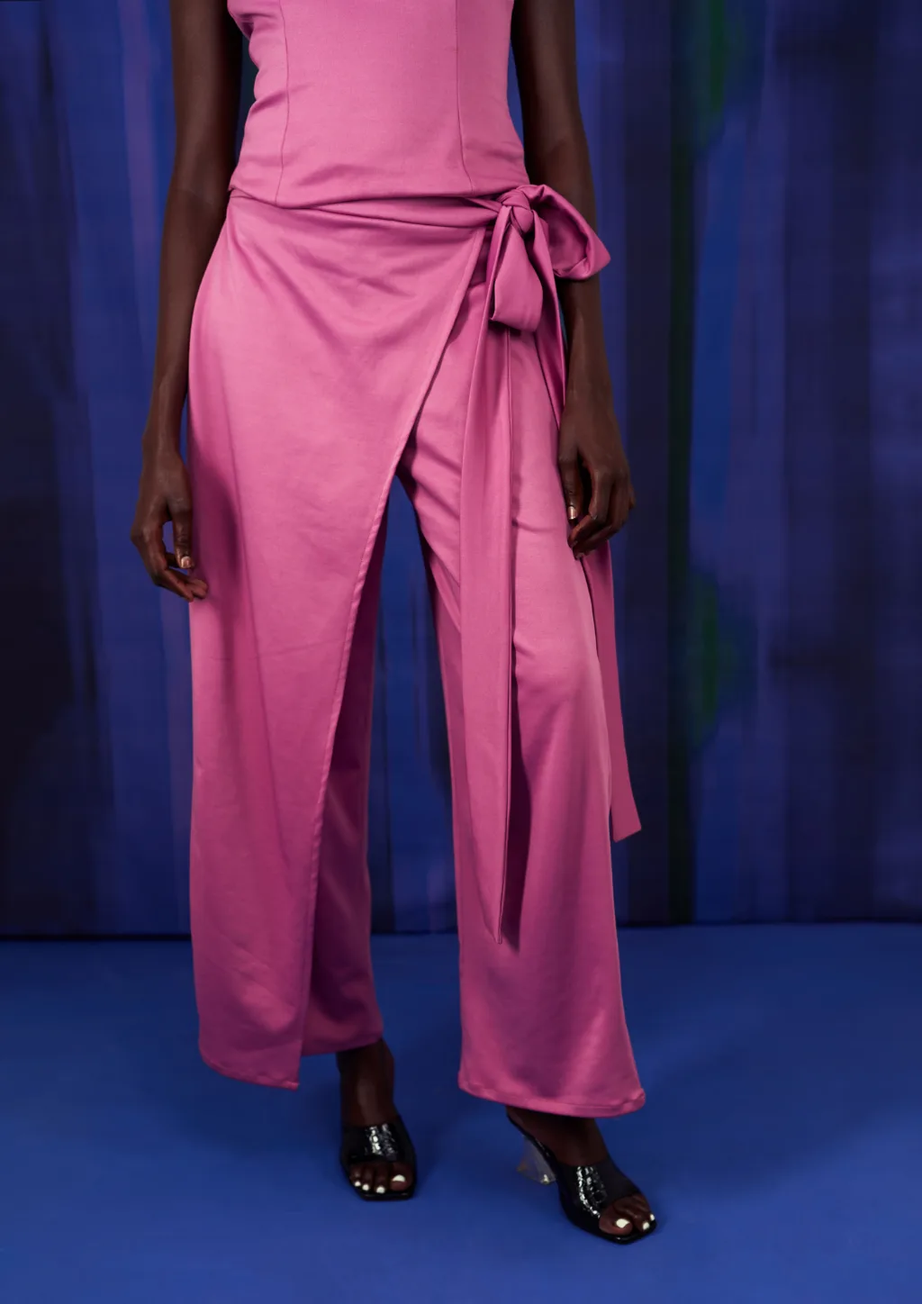 Mental war wrap pants