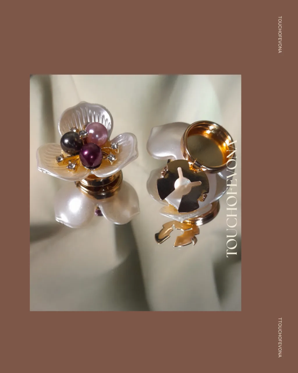 Amara Button Covers (Pair)