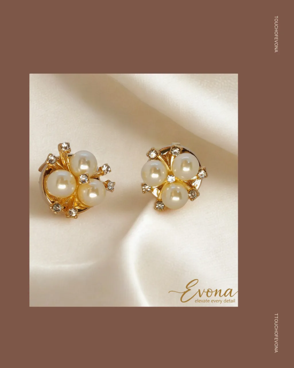 Diana Button Covers (Pair)