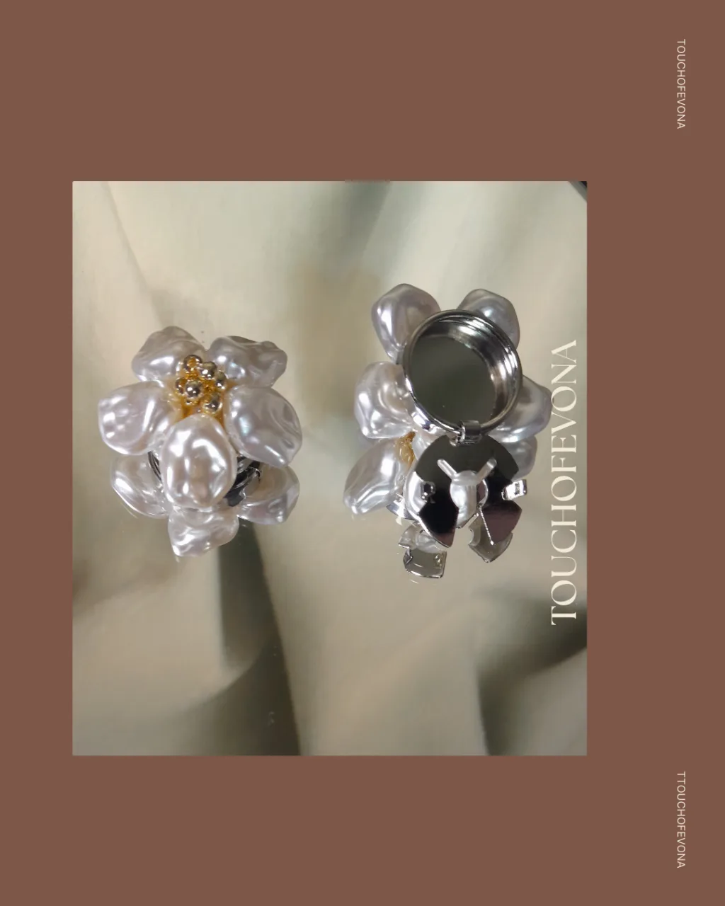 Luna Button Covers (Pair)