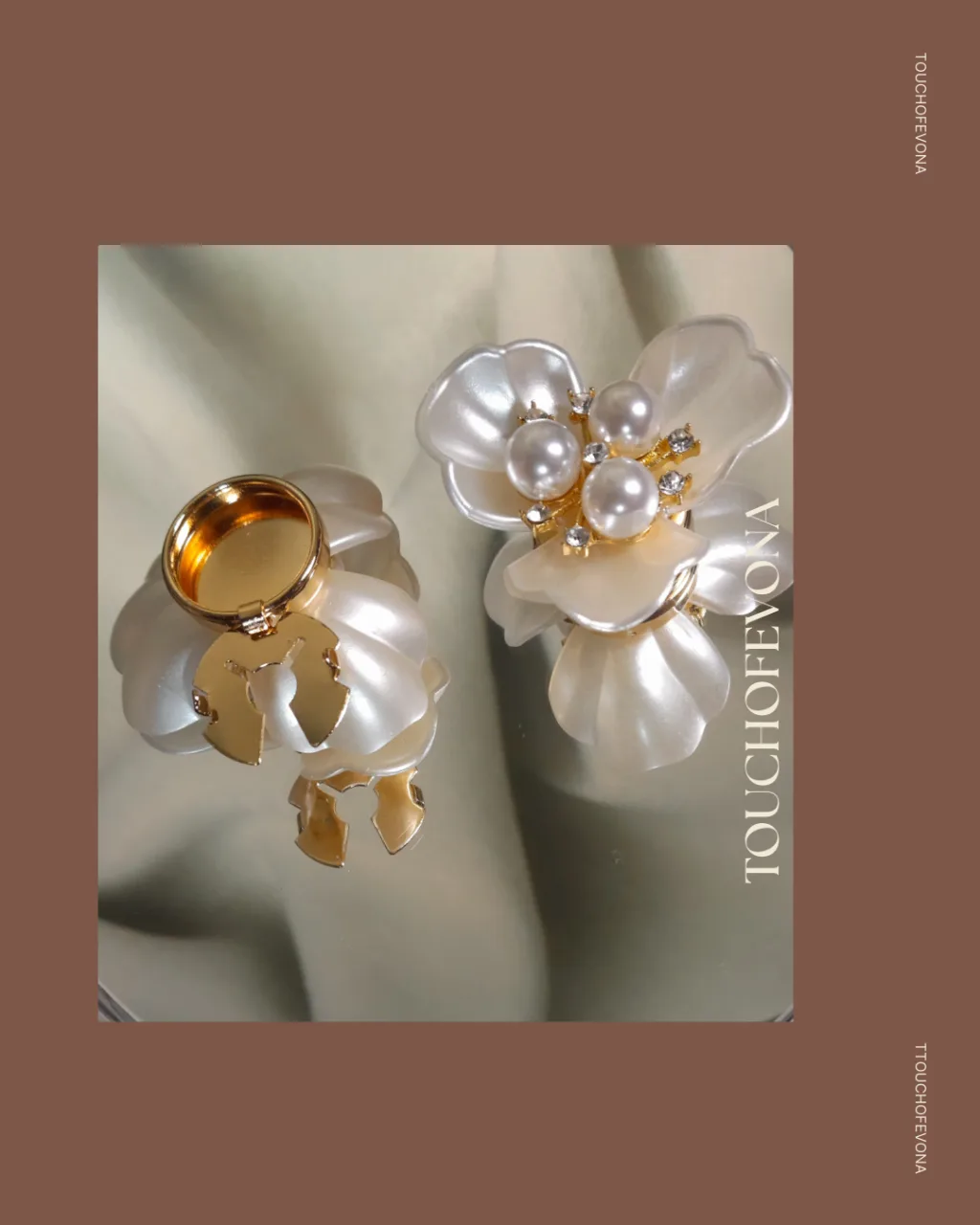 Sofia Button Covers (Pair)