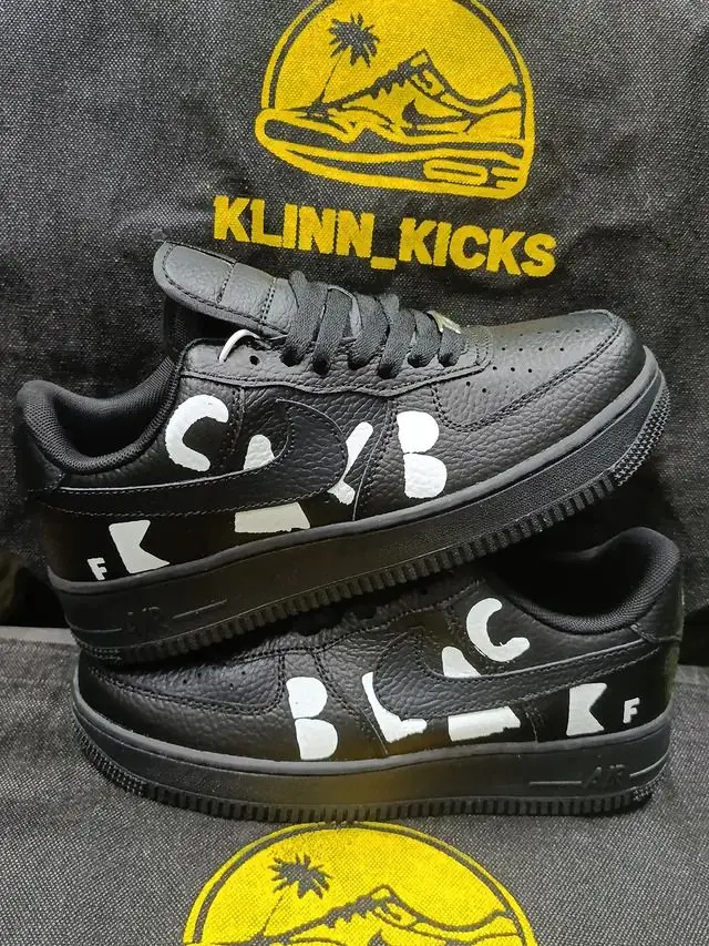 Comme des Garçons Black x Nike Air Force 1 Low Retro SP