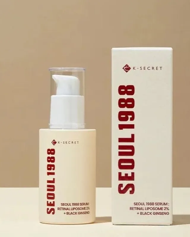 K-Secret Seoul 1988 Retinal Liposome 2% + Black Ginseng Serum (30ml)