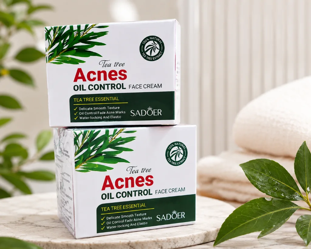 SADOER Tea Tree Acne Oil Control Face Cream