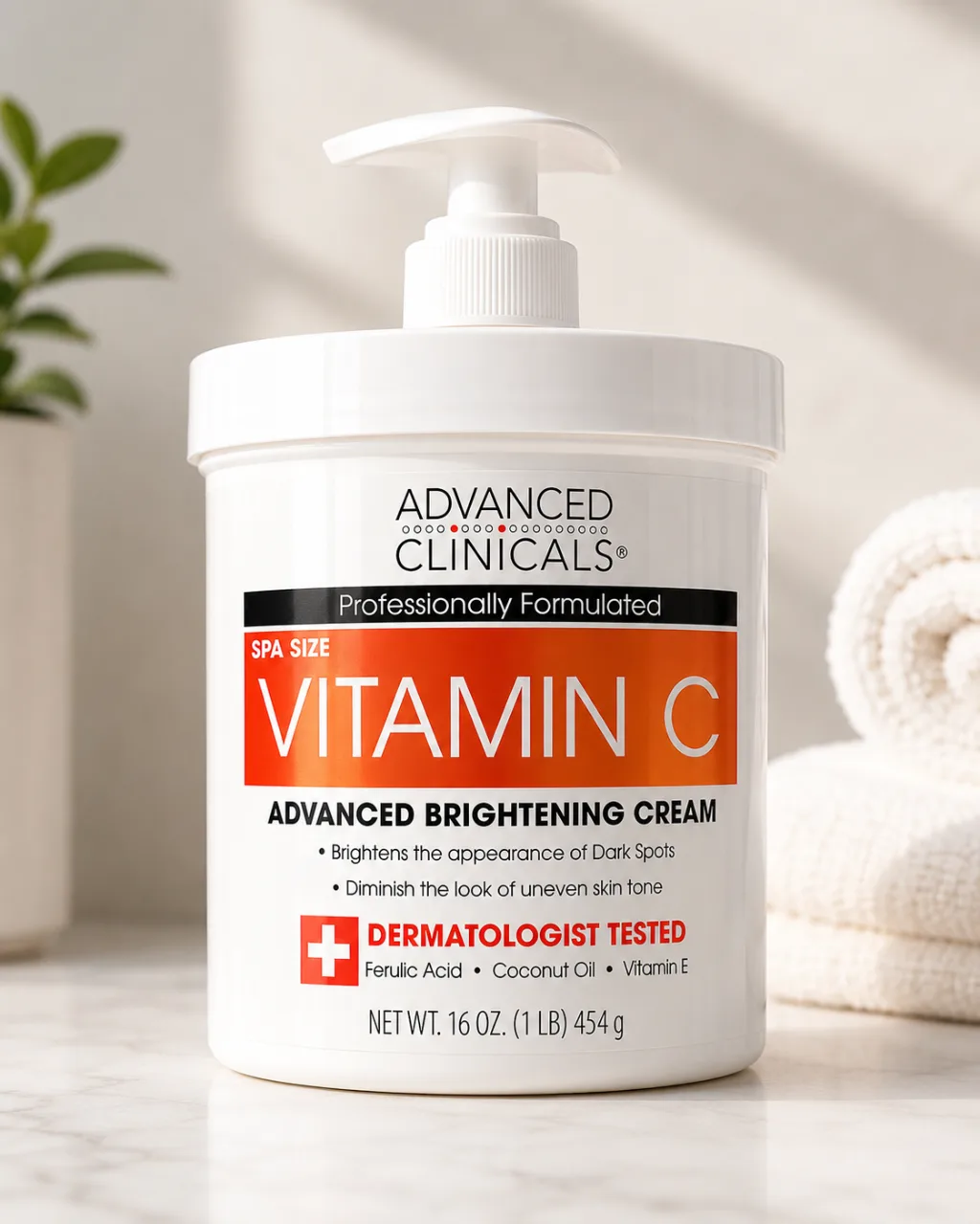 Advanced Clinicals Vitamin C Advanced Brightening Cream