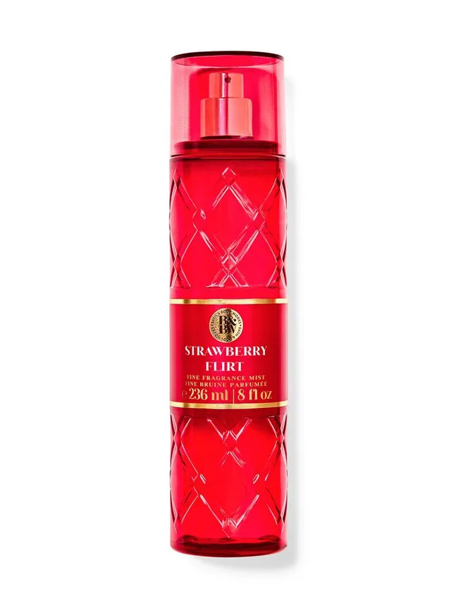 strawberry flirt bath and body works