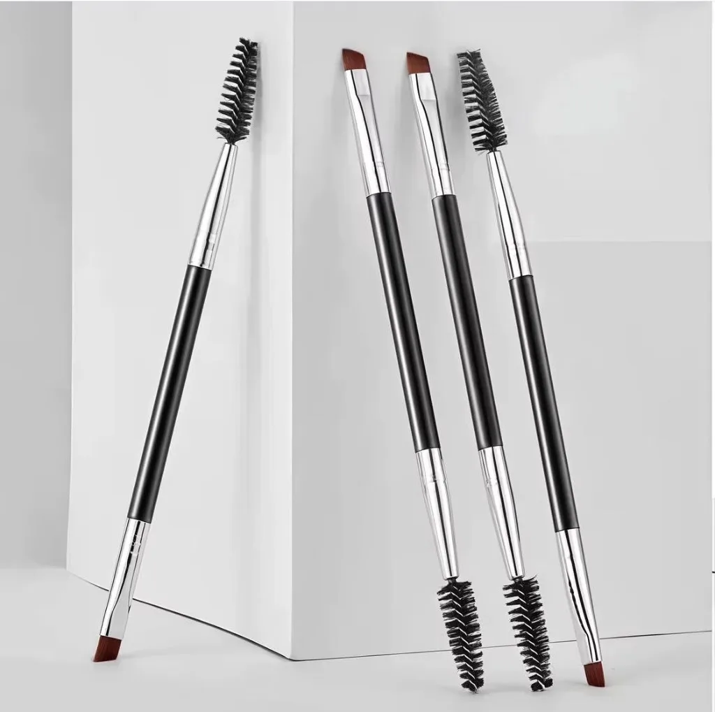 Dual ended spoolie brush