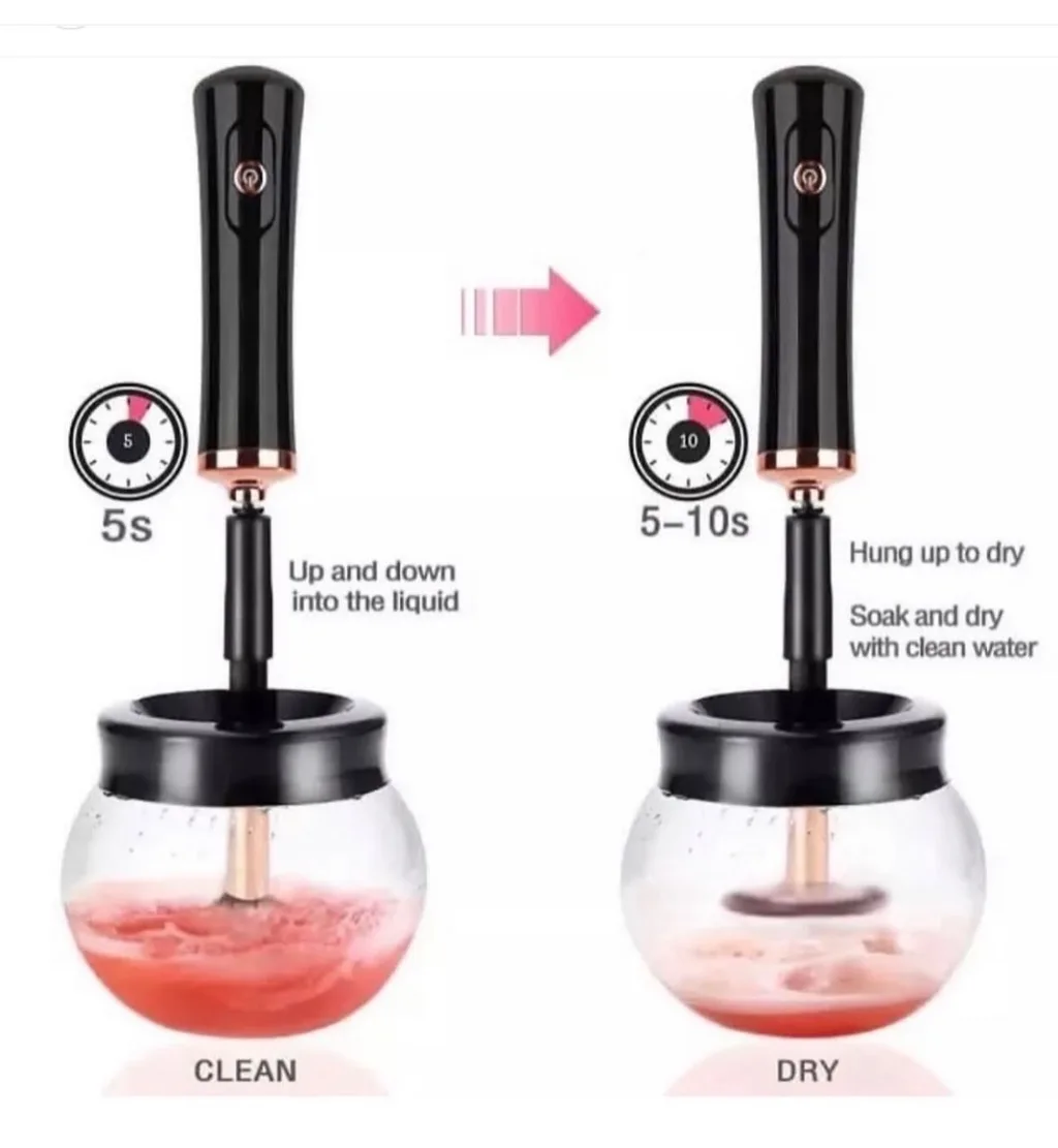 Electronic Makeup Brush Cleaner