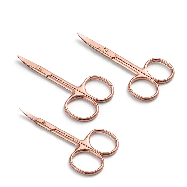 Eyelash trimming scissors