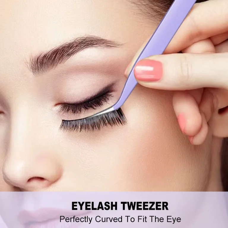 Eyelash tweezers