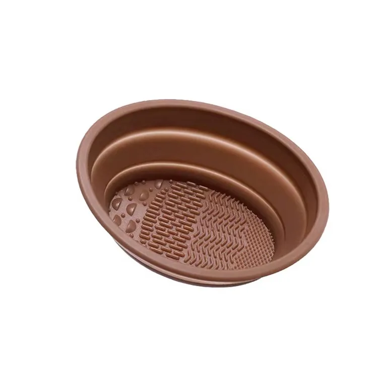 Silicone makeup brush cleaner