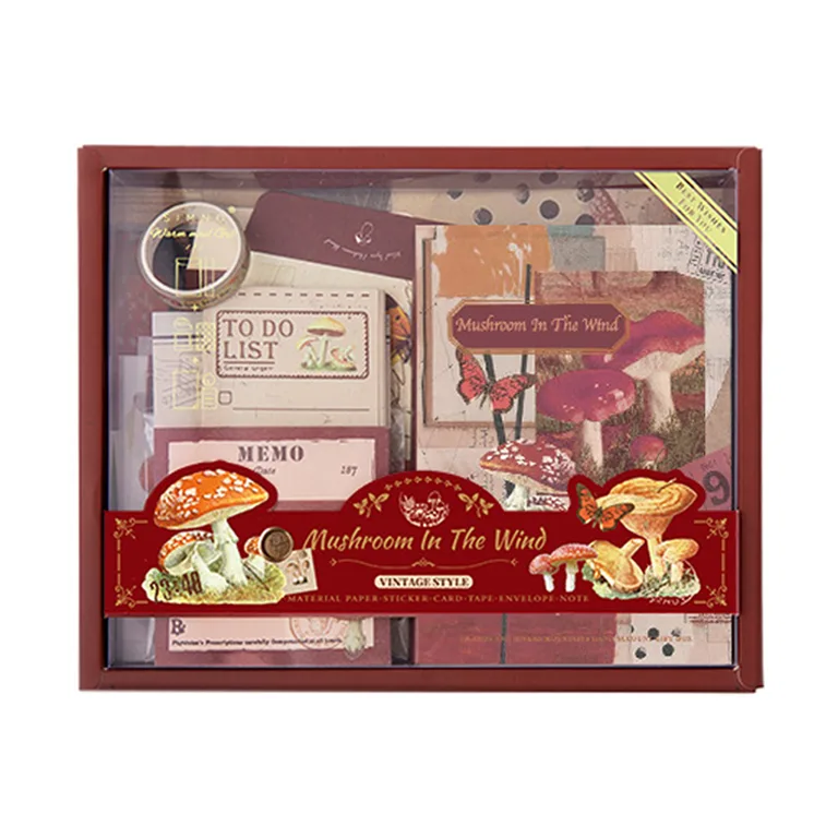 Mushroom in the Wind Notebook Set