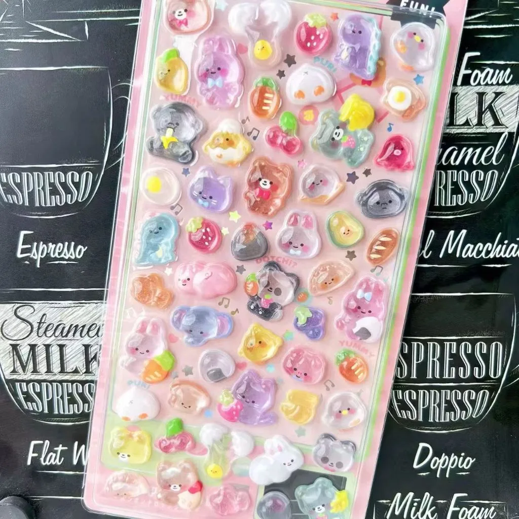 Cute 3D Stickers - Style 1