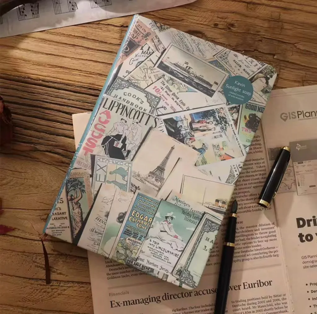 A5 Creative Retro Notebook - Style 3