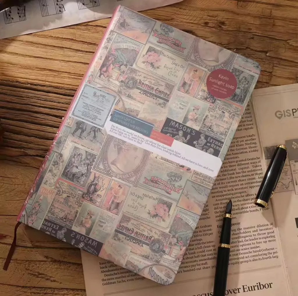 A5 Creative Retro Notebook - Style 4