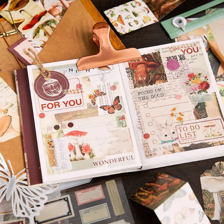Mushroom in the Wind Notebook Set