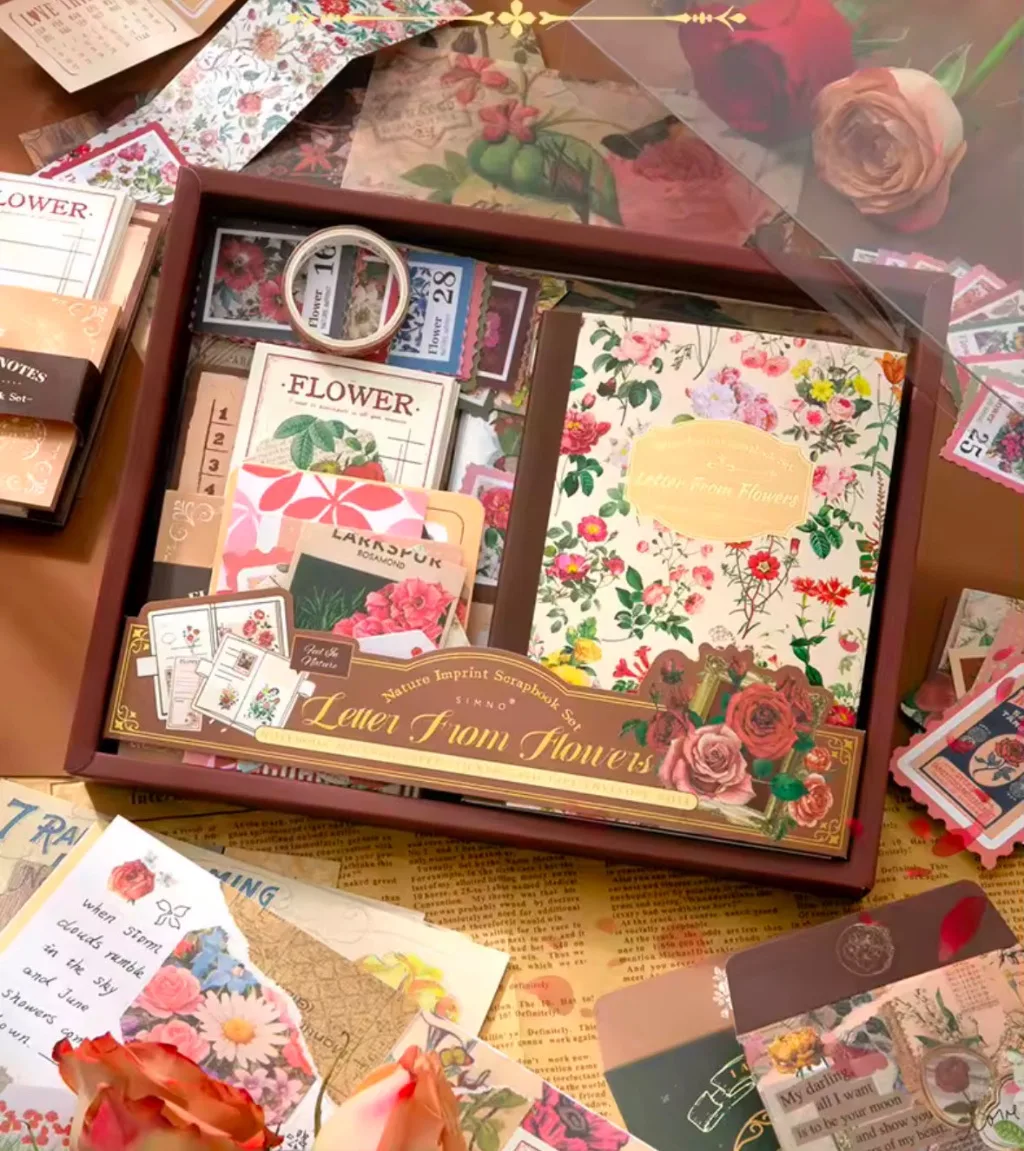 Letter from Flowers Notebook Set