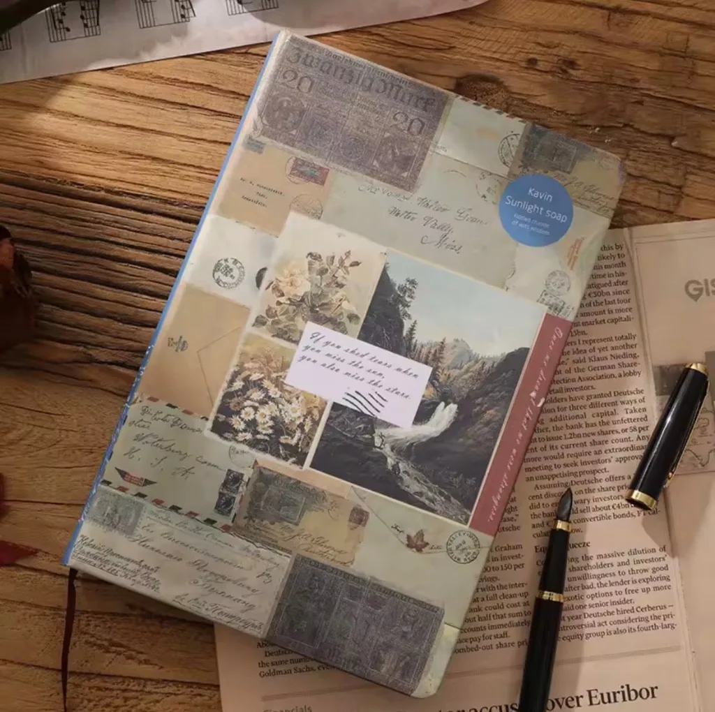 A5 Creative Retro Notebook - Style 2