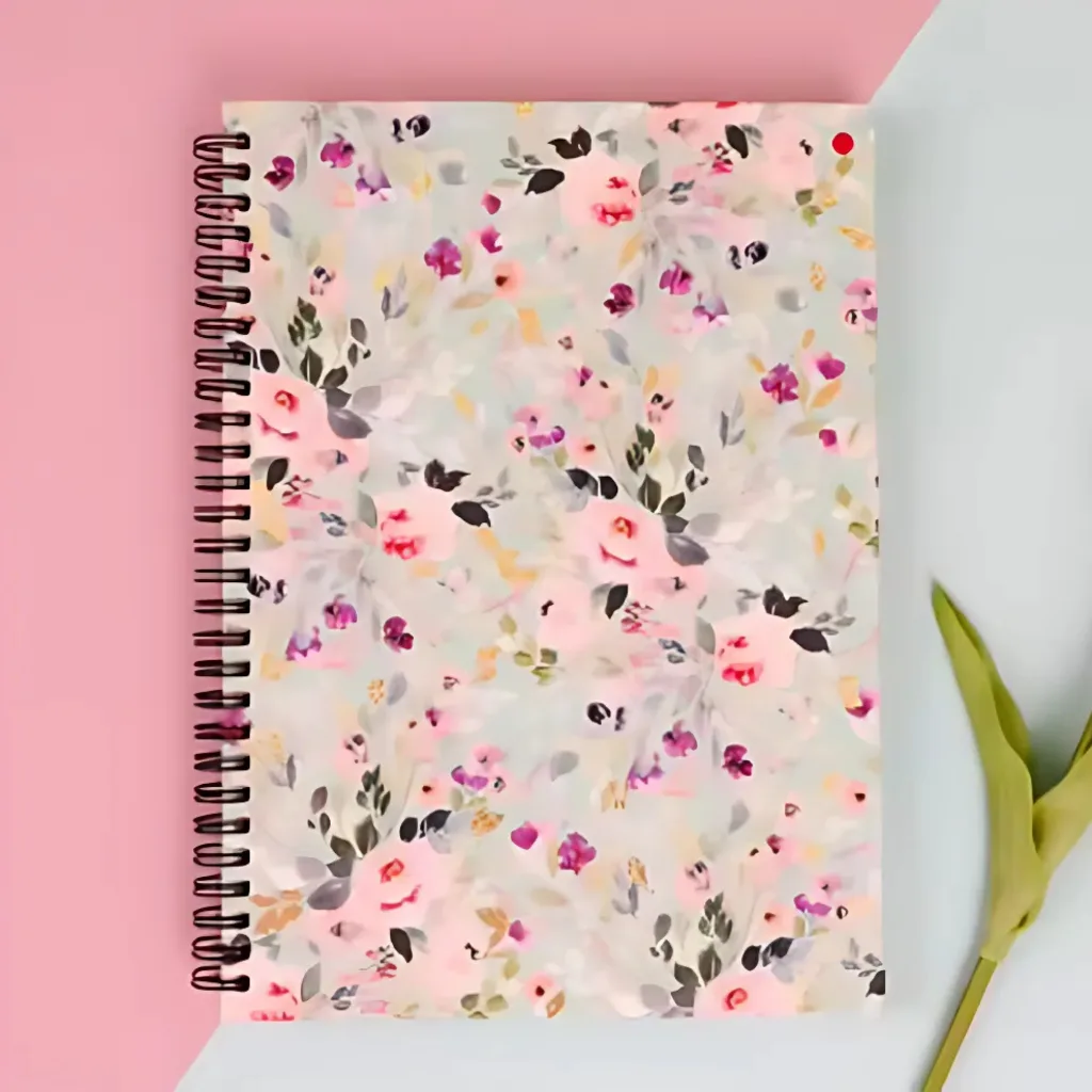 A5 Floral Candy Notebook - Style 1