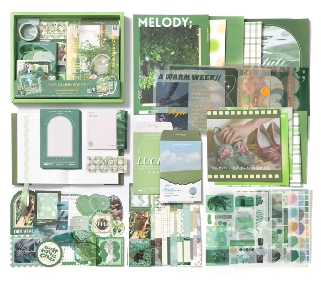 Poetry of Misty Island Notebook Set