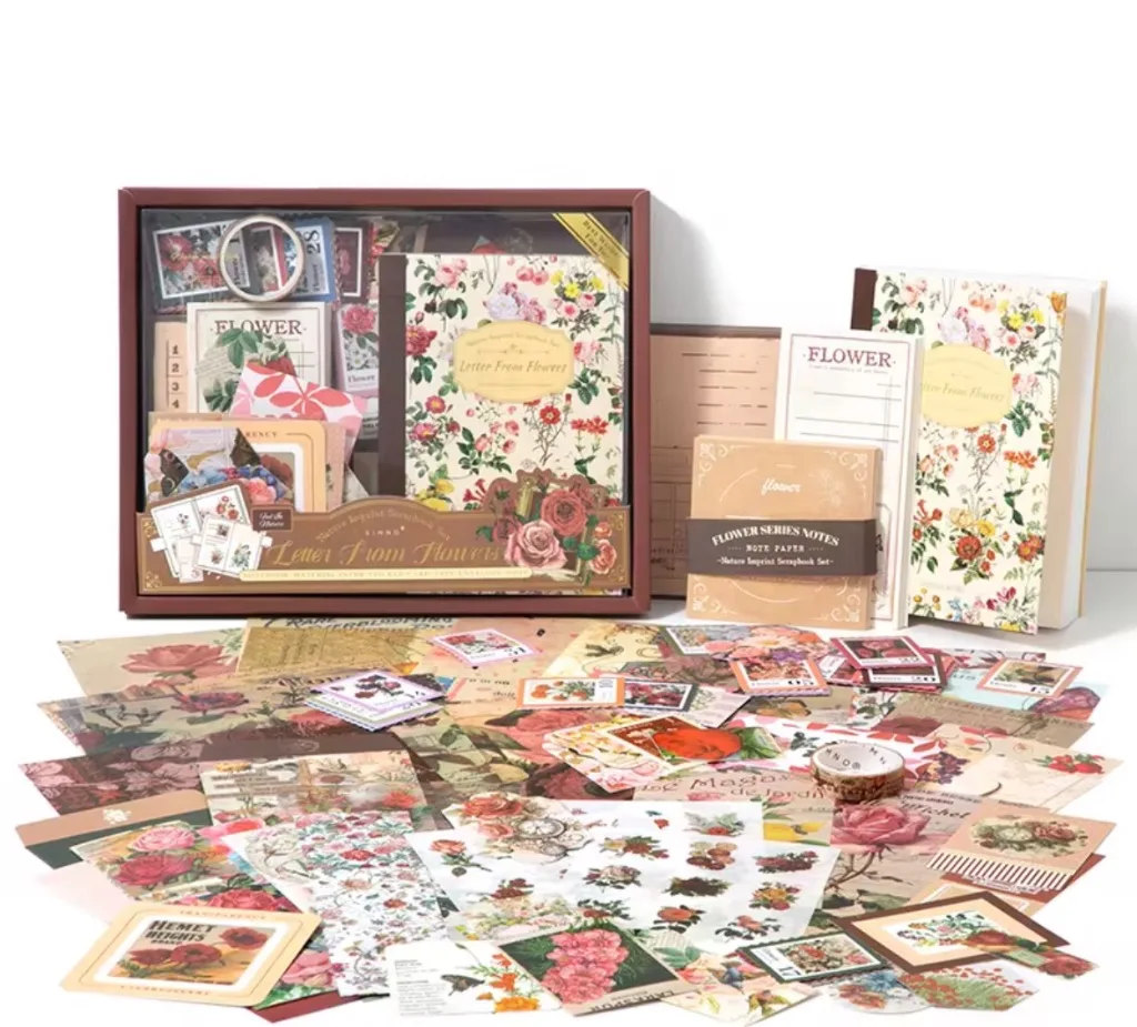 Letter from Flowers Notebook Set