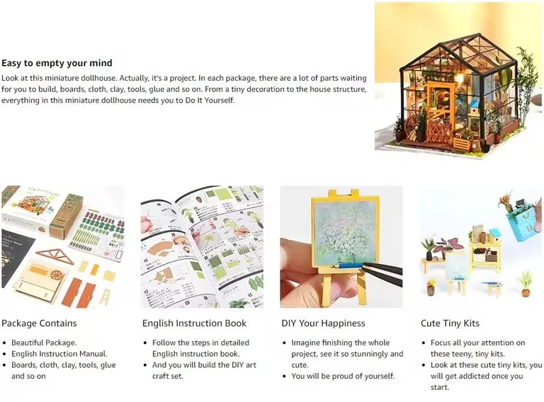 Cathy’s Green Miniature House